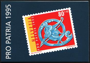 Briefmarken: BMH7 - 1995 Pro Patria, Motiv auf Truhenschloss