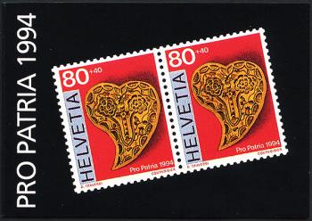 Briefmarken: BMH6 - 1994 Pro Patria, Gebäck-Model für