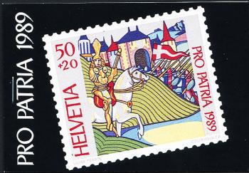 Briefmarken: BMH1b - 1989 Pro Patria, CCP80...