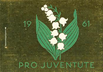 Francobolli: JMH10 - 1961 Pro Juventute, mughetto, oro

