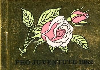Briefmarken: JMH31 - 1982 Pro Juventute, Rose, gold