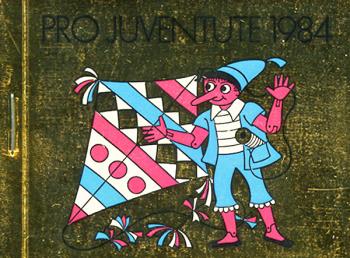 Briefmarken: JMH33 - 1984 Pro Juventute, Pinocchio, gold