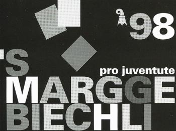 Briefmarken: 47A - 1998 "Marggebiechli", offizielle Ausgabe der Sektion Basel