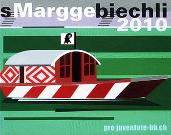 Briefmarken: 59A - 2010 "Marggebiechli", offizielle Ausgabe der Sektion Basel