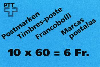 Briefmarken: SBK94/ZNr.61 - 1993 Farbe blau, Lac de Tanay