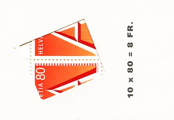 Briefmarken: SBK95/ZNr.62 - 1994 Farbe weiss/Text, A-Post