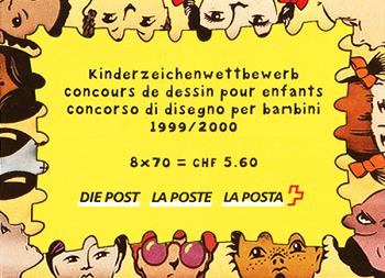 Briefmarken: SBK102/ZNr.69 - 2000 Farbe mehrfarbig, Kinderzeichen-Wettbewerb