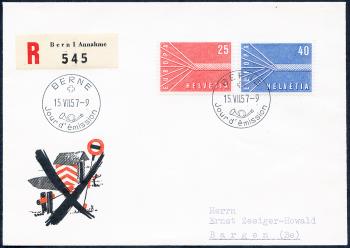 Briefmarken: 332-333 - 1957 Europa