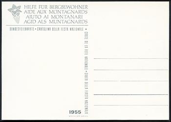 Briefmarken: BK91 - 1955 Alpaufzug