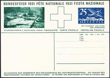 Briefmarken: BK54Id - 1931 Senn mit Ziegen
