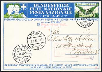 Briefmarken: BK51II - 1930 Knabe auf Schulbank