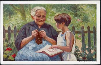 Thumb-2: BK47I - 1928, grandmother with girl