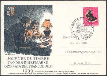 Briefmarken: 1953 -  Genève 6.XII.1953