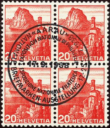 Briefmarken: 215y - 1938 San Salvatore, glattes Papier