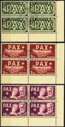 Briefmarken: 262-274 - 1945 Gedenkausgabe zum Waffenstillstand in Europa, 13 Werte