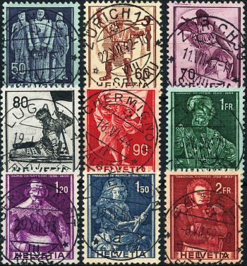 Briefmarken: 243-251 - 1941 Historische Bilder