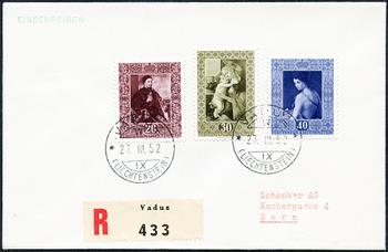 Stamps: FL250-FL252 - 1952 Princely Picture Gallery II