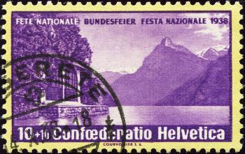 Thumb-1: B1z - 1938, Tell's Chapel, carta scanalata