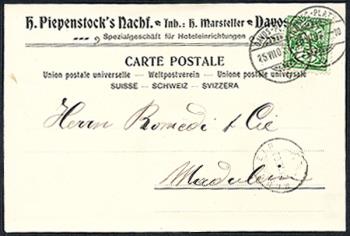 Francobolli: 65B - 1899 Carta in fibra, KZ B