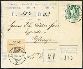 Thumb-1: 90A - 1905, papier blanc, 13 dents, WZ