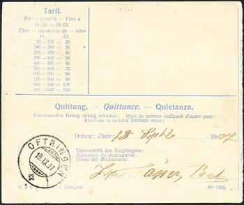 Thumb-3: 90A - 1905, papier blanc, 13 dents, WZ