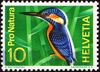 Briefmarken: 439.1.09 - 1966 Eisvogel