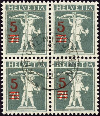 Briefmarken: 148II - 1921 Aufbrauchsausgaben mit neuen Wertaufdrucken