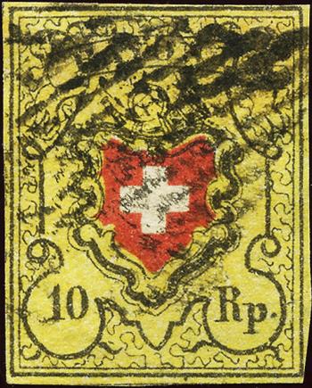 Stamps: 16II.1.08-T14 D-LO - 1850 Rayon II without cross border
