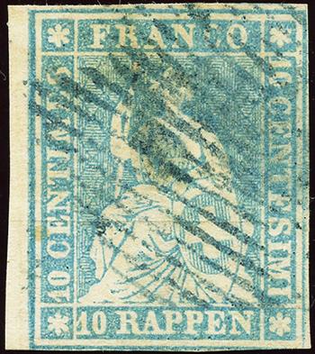 Thumb-1: 23Ea-SH23B2mm - 1856, Stampa di Berna, 2° periodo di stampa, carta di Monaco