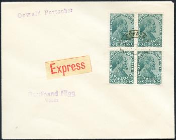 Briefmarken: FL10 - 1918 60 jähriges Regierungsjubiläum des Fürsten Johann II.