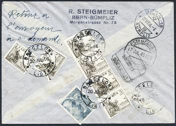 Thumb-2: RF46.13 - 16. Juli 1946, Genf-Barcelona