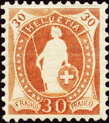 Thumb-1: 96B - 1907, Faserpapier, 13 Zähne, WZ