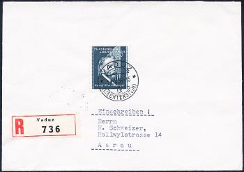Thumb-1: FL143 - 1939, Commemorative stamp for the 100th birthday of Josef Rheinberger