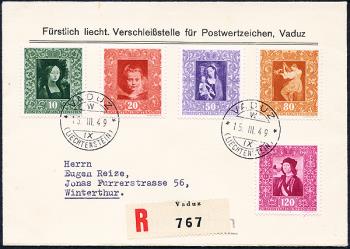 Stamps: FL217-FL225 - 1949 Princely Picture Gallery