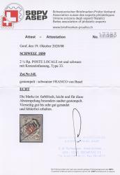 Thumb-3: 14I-T33 - 1850, Poste Locale with cross border
