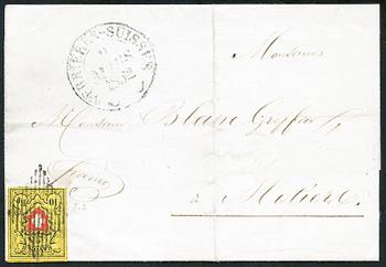 Stamps: 16II.1.09-T2 B-RO - 1850 Rayon II without cross border