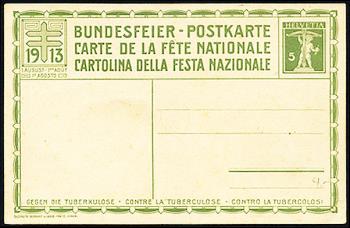 Briefmarken: BK6 - 1913 Rütli