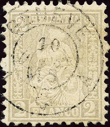 Briefmarken: 28 - 1862 Weisses Papier