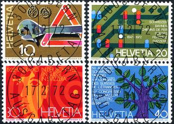 Briefmarken: 505-508 - 1972 Sonderpostmarken I