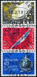 Briefmarken: 520-522 - 1973 Sonderpostmarken I