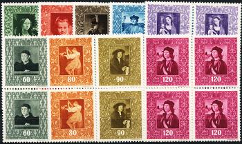 Briefmarken: FL217-FL225 - 1949 Fürstliche Gemäldegalerie