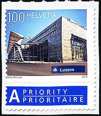 Briefmarken: 1601Ab - 2016 Bahnhof Luzern