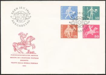 Thumb-4: 355-372 - 1960, Motifs et monuments de l'histoire postale