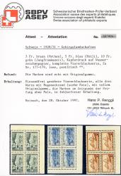 Thumb-4: 177-179 - 1931, Mythes, Rütli et Jungfrau, nouveaux dessins