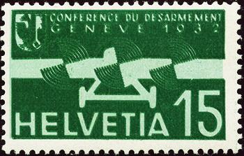 Stamps: F16.1.09 - 1932 Commemorative issue for the disarmament conference in Geneva