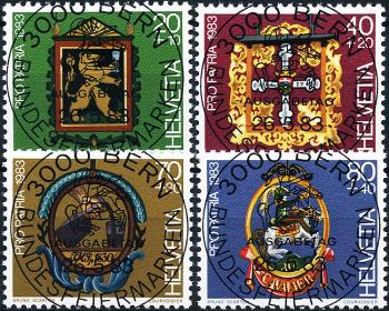 Briefmarken: B198-B201 - 1983 Wirtshausschilder II