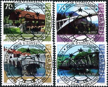 Briefmarken: B280-B283 - 2003 Historische Brücken und Stege