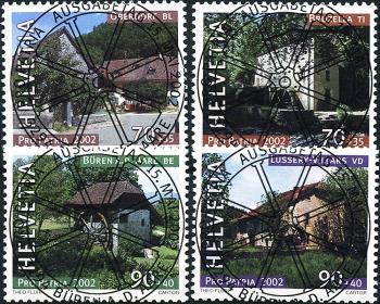 Briefmarken: B276-B279 - 2002 Wertvolle Bauten am Wasser