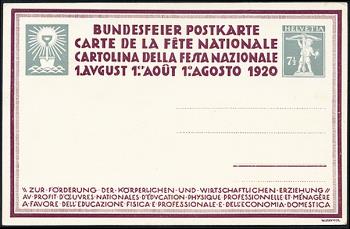 Briefmarken: BK30 - 1920 Holzfäller