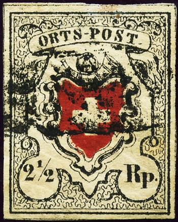 Stamps: 13II-T6 - 1850 Local post without cross border